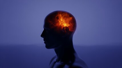 Fiery Brain: Concept of Thought and Ideas