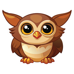 Fototapeta premium Night Owl Illustration Design