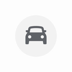 car vehicle icon sign vector