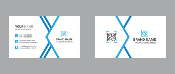 business card design for corporate business, professional and modern visiting card design.