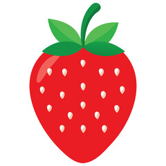Obraz premium Fresh Strawberry Illustration