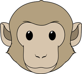 Fototapeta premium 원숭이 12간지 12지신 띠