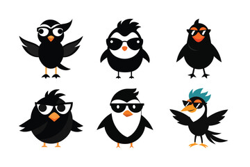 Cute Cool Chick Bundle T-Shirt Design