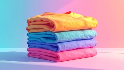 pile of colorful clothes