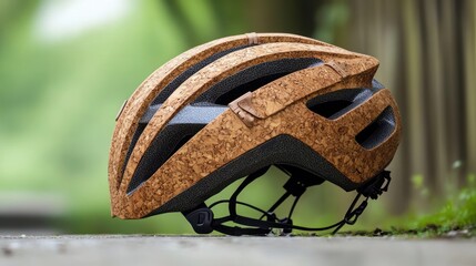 Sustainable Cork Bicycle Helmet: Eco-Friendly Cycling Gear