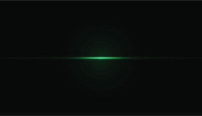 Glowing stripes line. laser beams. green light line speed in neon color. technology beautiful flash of light and sparks line.