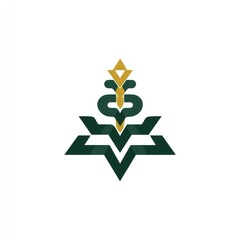 Abstract medical logo design