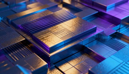 プレゼンや資料に抽象的で最先端なイメージ