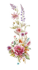 bouquet of pink roses