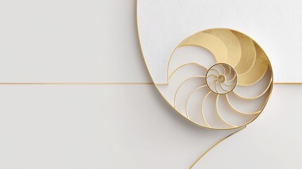 seashell on white background