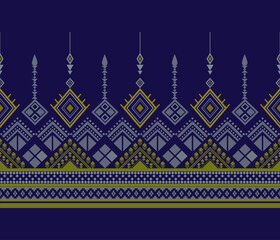 geometric ethnic pattern vector design