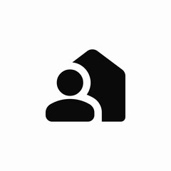 house owner icon sign vector