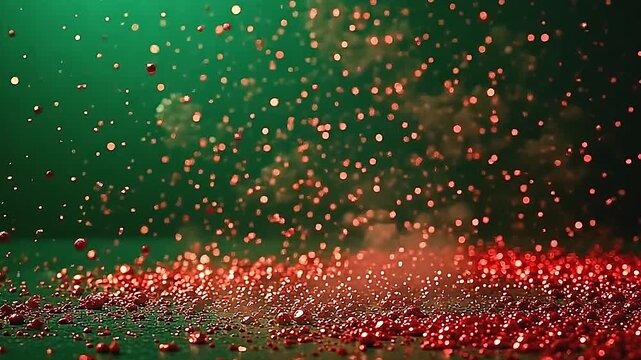 adenine dazzling burst ruby coruscation aerate expose satisfy the shot with glittering blurs streaming energetically framing adenine minimal fleeceable background, highlight the dish of