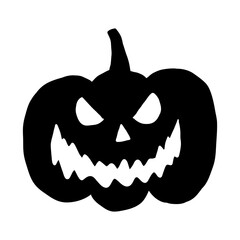 halloween pumpkin head