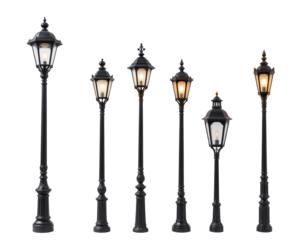 Elegant Street Lamps Collection for Urban Lighting Design