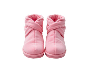 Cozy Pink Fleece Slippers for Warm Feet and Relaxation at Home