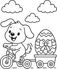 dog coloring page 10.eps