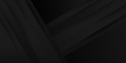 Black premium diagonal line abstract background with dynamic shadow. Vector illustration. Eps10