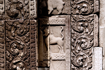 animales varios decoran las paredes