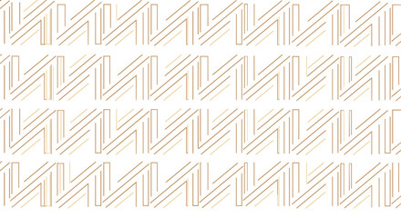 Elegant geometric pattern with intersecting lines and abstract shapes in metallic hues