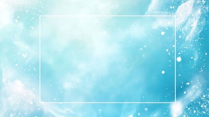 Celestial Serenity: A Dreamy Blue Abstract Background