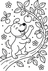 dog coloring page 51.eps