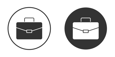 Briefcase icon flat illustrations. vector art.