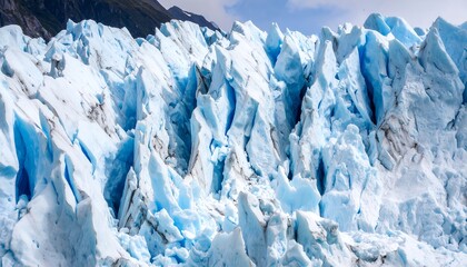 Glacial ice formations