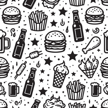 Adobe Illustrator ArtworkTextura para papel encerado de hamburguesas.