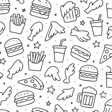 Adobe Illustrator ArtworkTextura para papel encerado de hamburguesas.