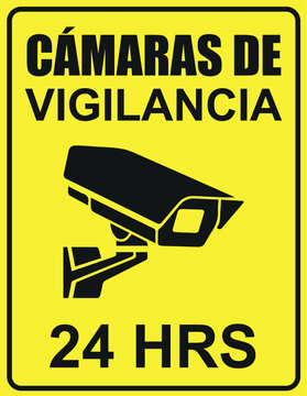 Rotulo para imprimir c&aacute;maras de vigilancia