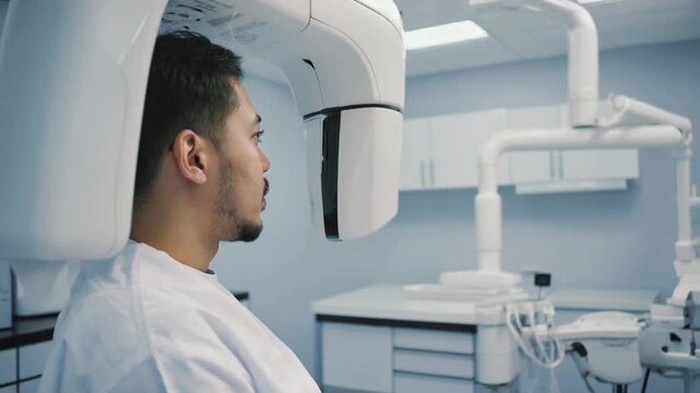 Dental panoramic X-ray.