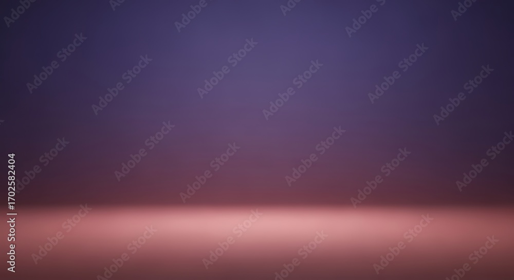 Poster a mesmerizing gradient of deep indigo gracefully transitions into a soft, warm peach, creating a ser