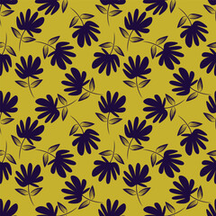 Vector design solid flower all over seamless pattern wrapping paper design, digital image printing factory textile
