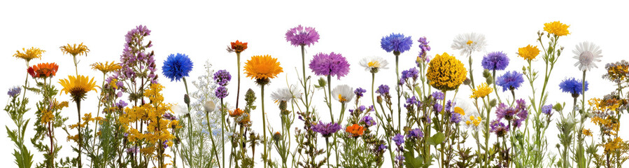 Colorful wildflower bouquet