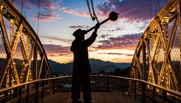 Purim Gragger Noise Maker. Purim Jewish Festival. Generated Image