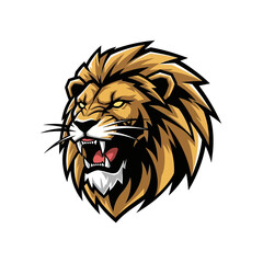 lion head vector