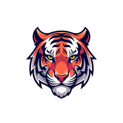 tiger head vector