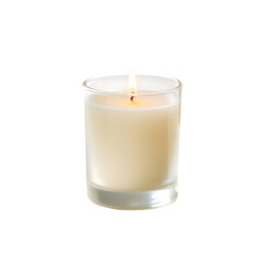 Candle isolated on transparent background