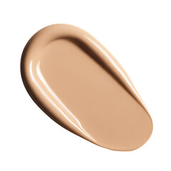 Creamy foundation isolated on transparent background
