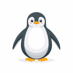 Naklejka premium Pinguin
