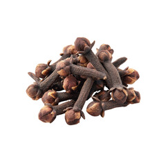 Aromatic Cloves Spice Pile, Close-up Studio Shot