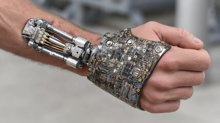 Smart prosthetics integrating AI and sensors to provide adaptive, responsive limb replacements for enhanced mobility and control.