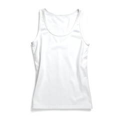 Blank white women's tank top