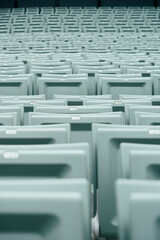 Sitzreihen einer Freiluftb&uuml;hne