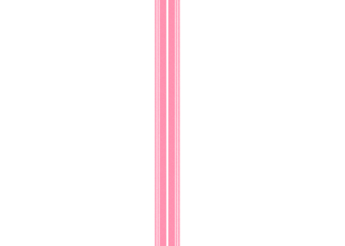 Red White Stripes isolated on a transparent background
