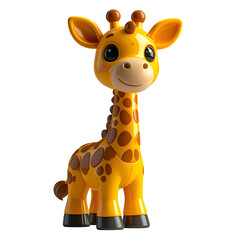 Cute cartoon giraffe