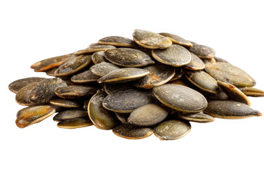 Naklejka premium Pile of roasted pumpkin seeds