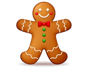 Gingerbread man illustration