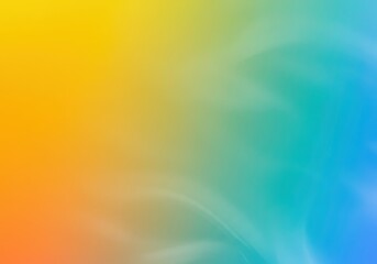 Obraz premium Abstract yellow and blue gradient background with soft ethereal wisps